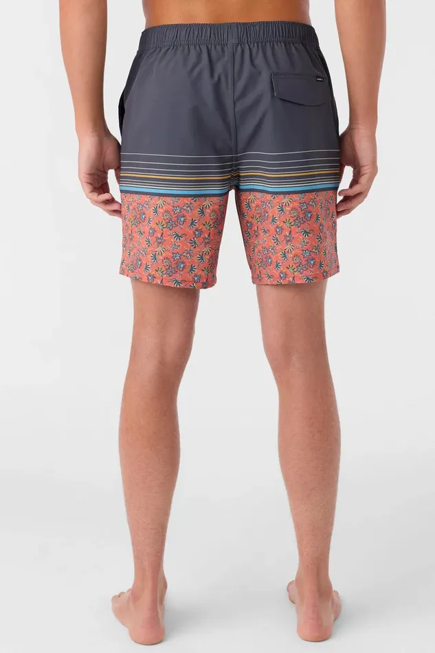 O039NEILL HERMOSA ELASTIC WAIST 17034 SWIM TRUNKS Auburn 2 Men Type