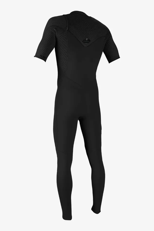 O039NEILL HYPERFREAK 2MM CHEST ZIP SS FULL WETSUIT Blkblk Kids Series