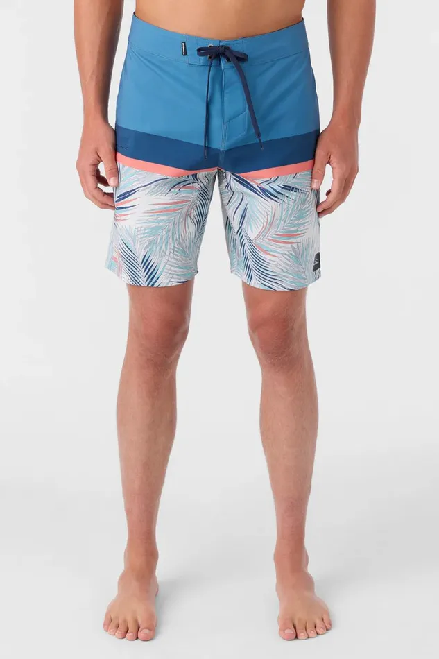 O039NEILL HYPERFREAK HEAT BLOCK 19034 BOARDSHORTS Cpn Blue2 Men Length