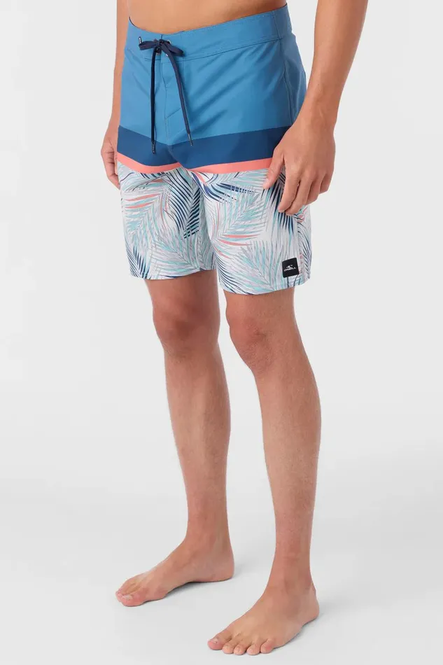 O039NEILL HYPERFREAK HEAT BLOCK 19034 BOARDSHORTS Cpn Blue2 Men Length