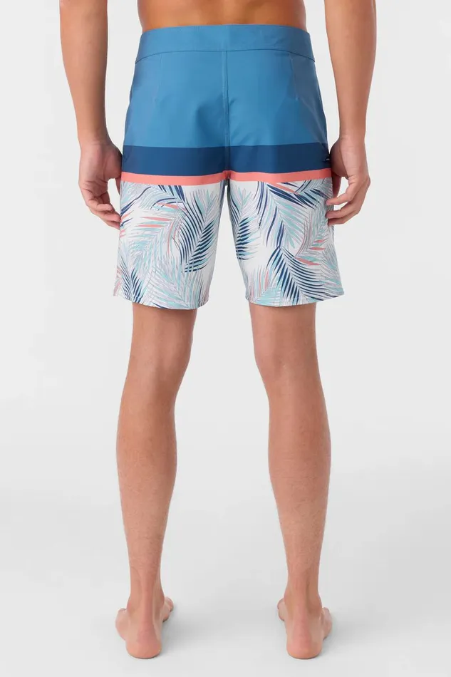O039NEILL HYPERFREAK HEAT BLOCK 19034 BOARDSHORTS Cpn Blue2 Men Length