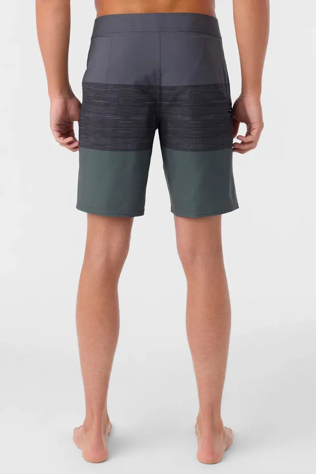 O039NEILL HYPERFREAK HEAT BLOCK 19034 BOARDSHORTS Dark Olive Men Length