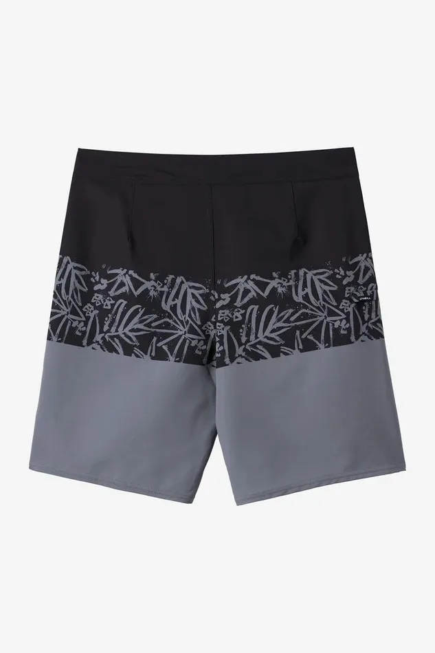 O039NEILL HYPERFREAK HEAT BLOCK 19034 BOARDSHORTS Grey Men Length