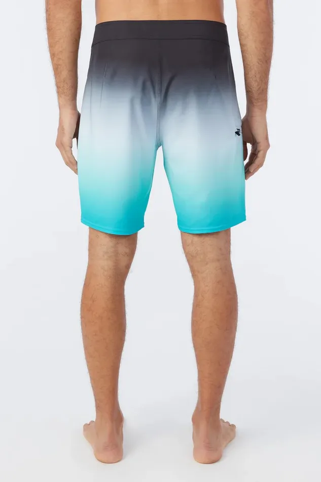 O039NEILL HYPERFREAK HEAT FADE 19034 BOARDSHORTS Bluebird Men Print Style