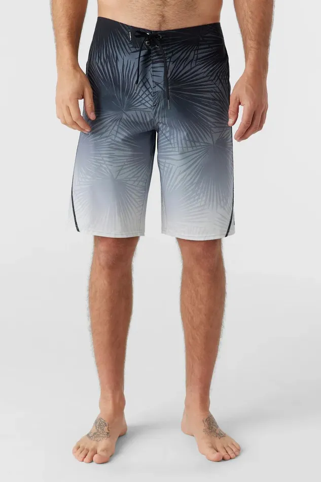 O039NEILL HYPERFREAK HEAT SSEAM FADE 21034 BOARDSHORTS Grey Men Length