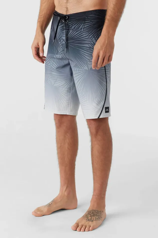 O039NEILL HYPERFREAK HEAT SSEAM FADE 21034 BOARDSHORTS Grey Men Length