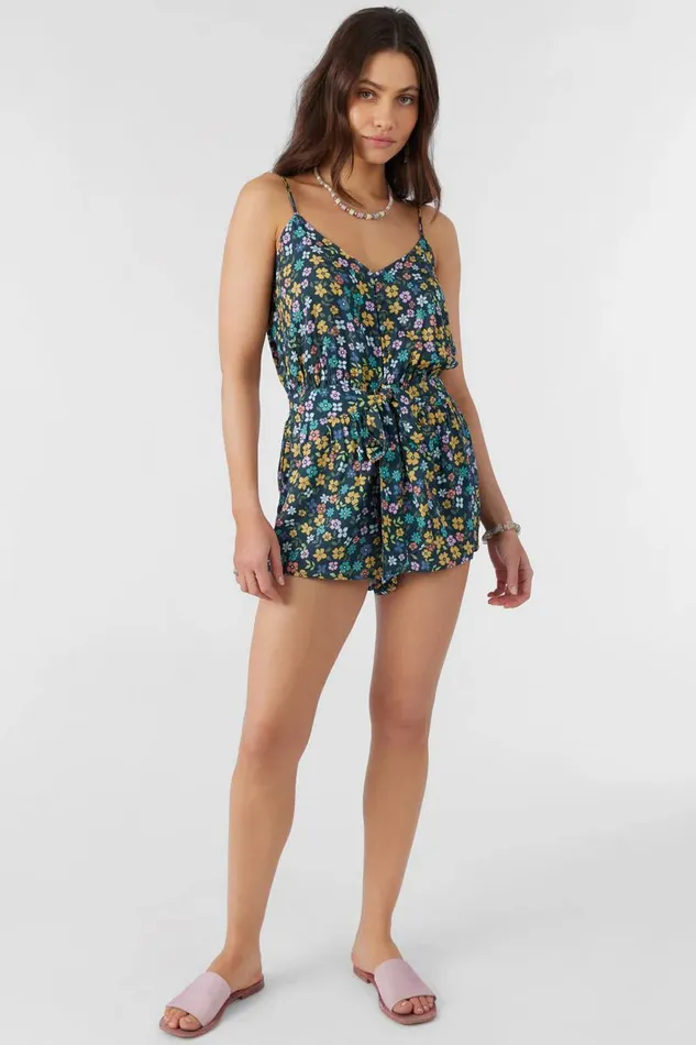 O039NEILL KASEN LAYLA FLORAL ROMPER Multi Clr Women Clothing