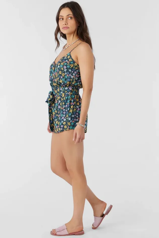 O039NEILL KASEN LAYLA FLORAL ROMPER Multi Clr Women Clothing