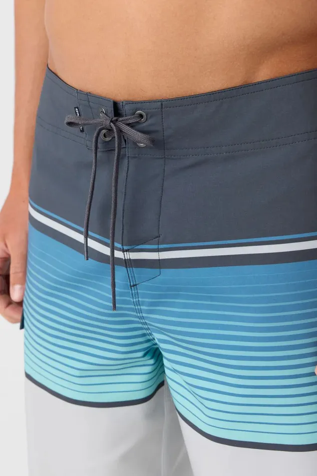 O039NEILL LENNOX STRIPE 21034 BOARDSHORTS Fog Men Length