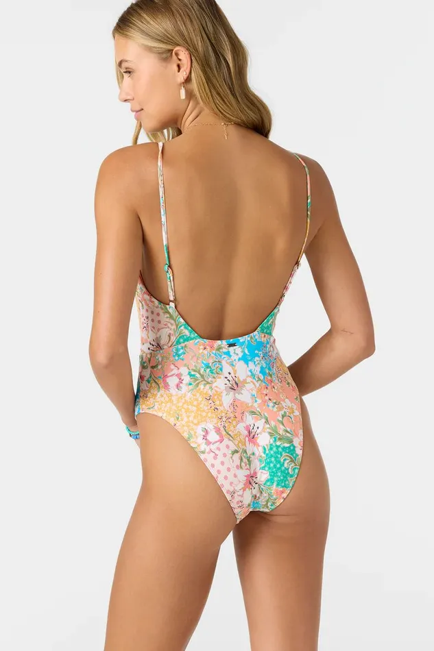 O039NEILL LUA FLORAL ANTIBES ONEPIECE Women Swim