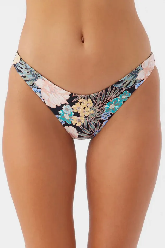 O039NEILL MACAW TROPICAL ROCKLEY CLASSIC BOTTOMS Black Women Swim