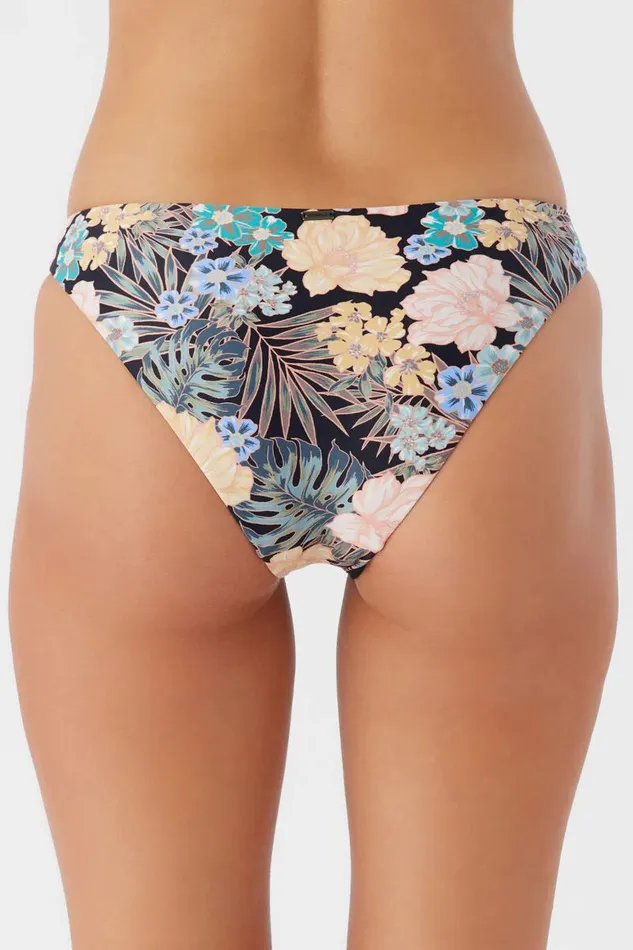 O039NEILL MACAW TROPICAL ROCKLEY CLASSIC BOTTOMS Black Women Swim