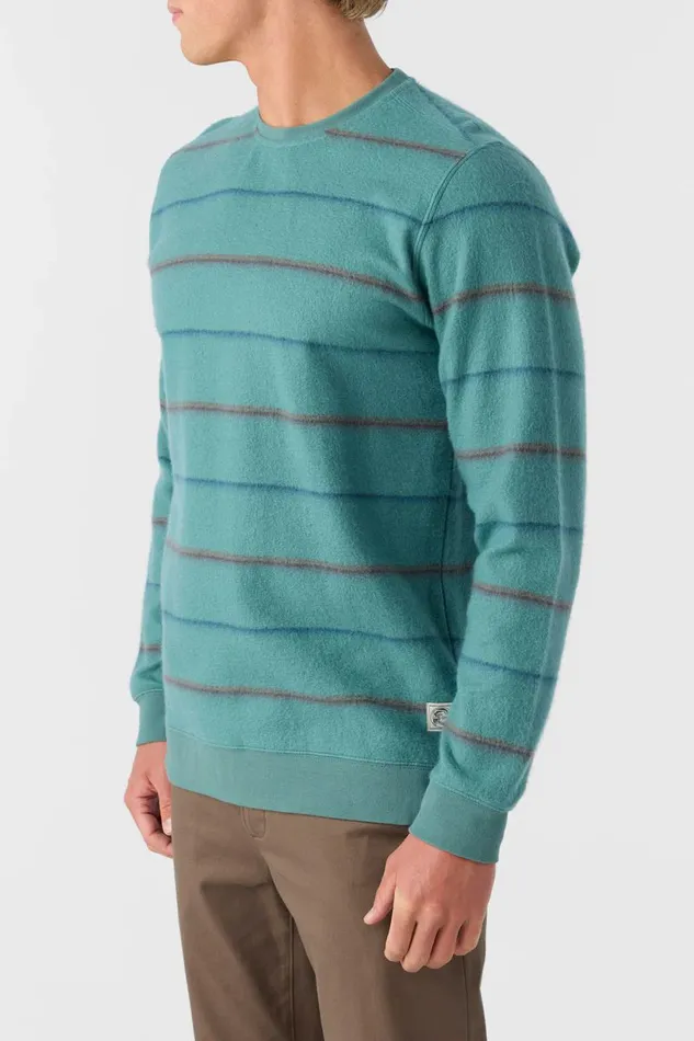 O039NEILL O039RIGINALS NASH CREW NECK FLEECE Sagebrush Green Men Featured
