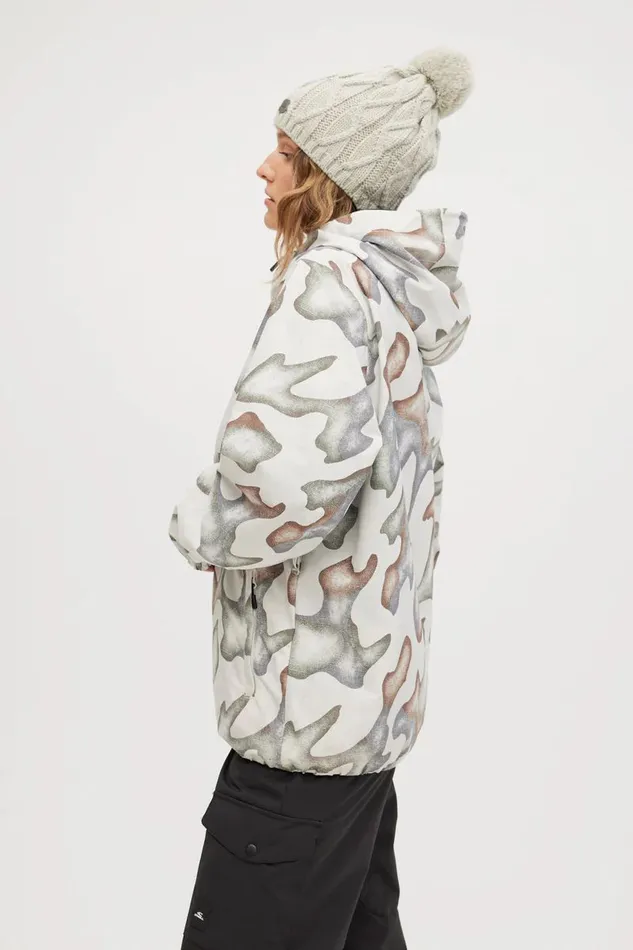 O039NEILL PARK SHELL ANORAK Hiker Camo Women Women039S Snow
