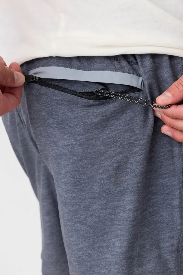 O039NEILL PERFORM LINED 15034 ATHLETIC SHORTS Heather Graphite Men Clothing