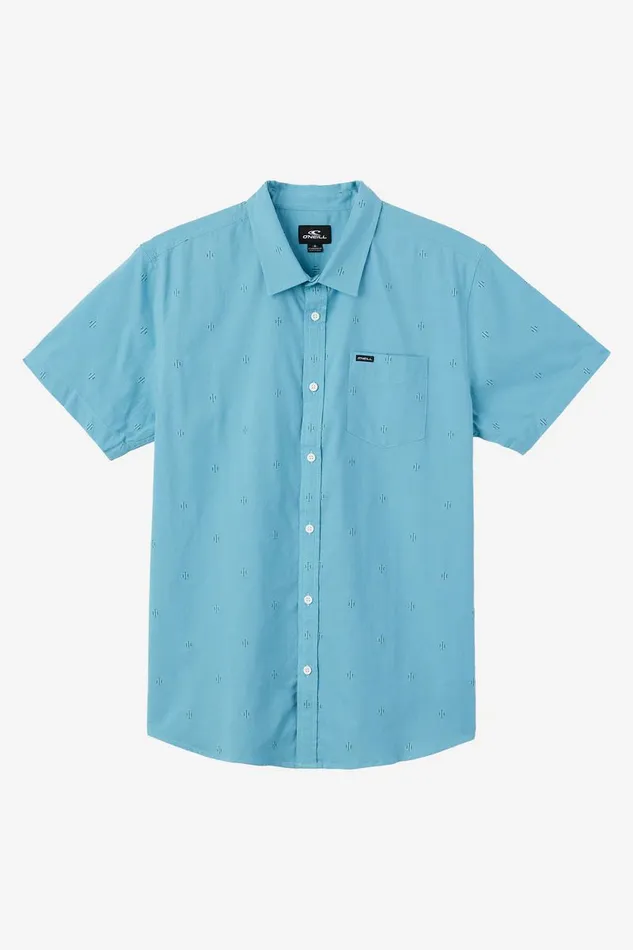 O039NEILL QUIVER STRETCH DOBBY STANDARD FIT SHIRT Men Clothing