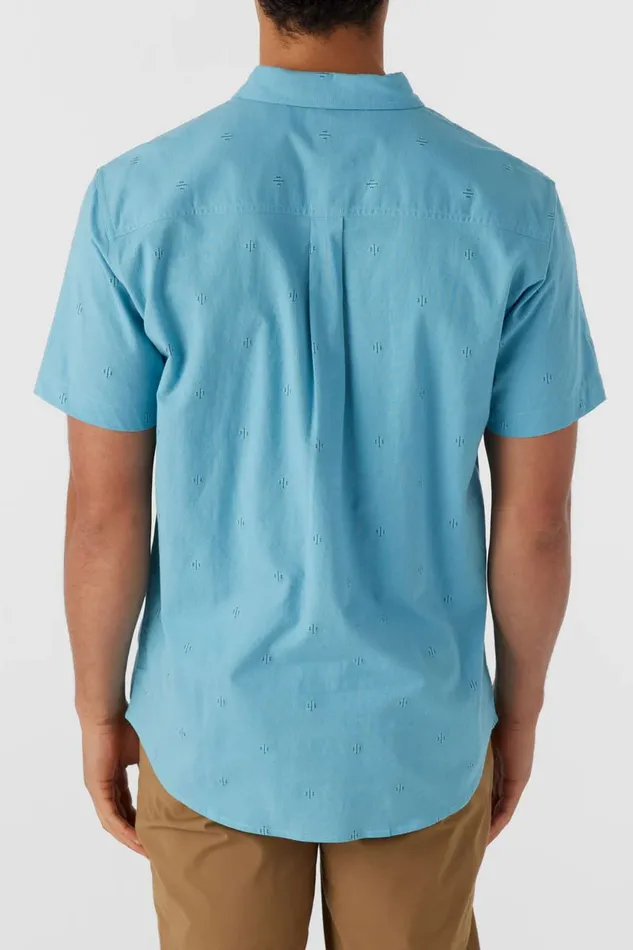 O039NEILL QUIVER STRETCH DOBBY STANDARD FIT SHIRT Men Clothing