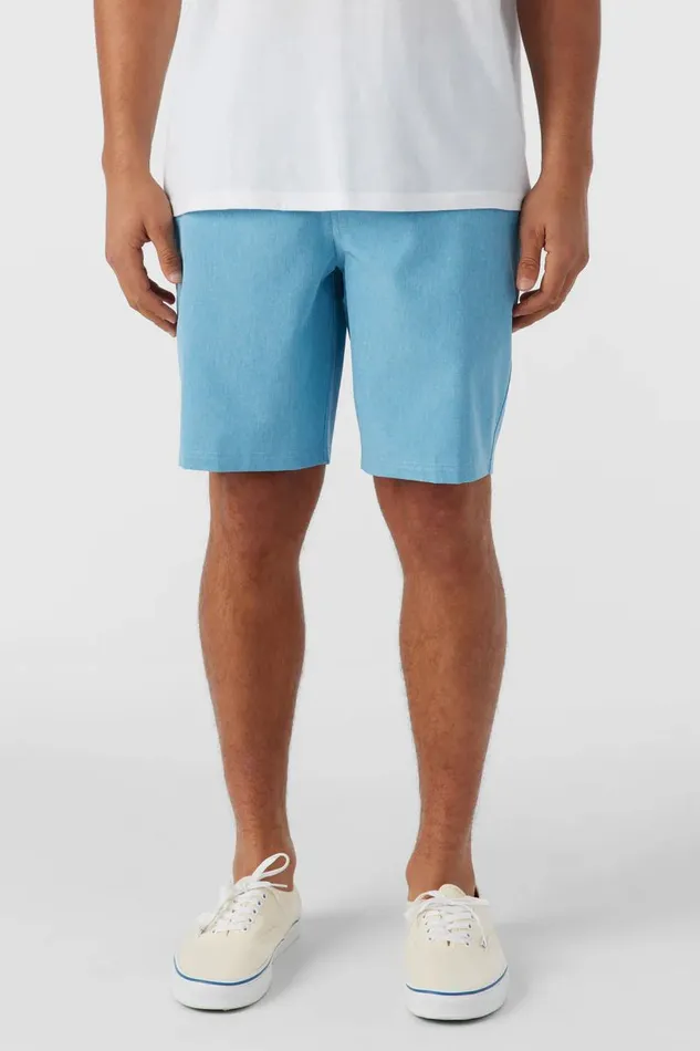 O039NEILL RESERVE HEATHER 19034 HYBRID SHORTS Blue Fade Men Clothing