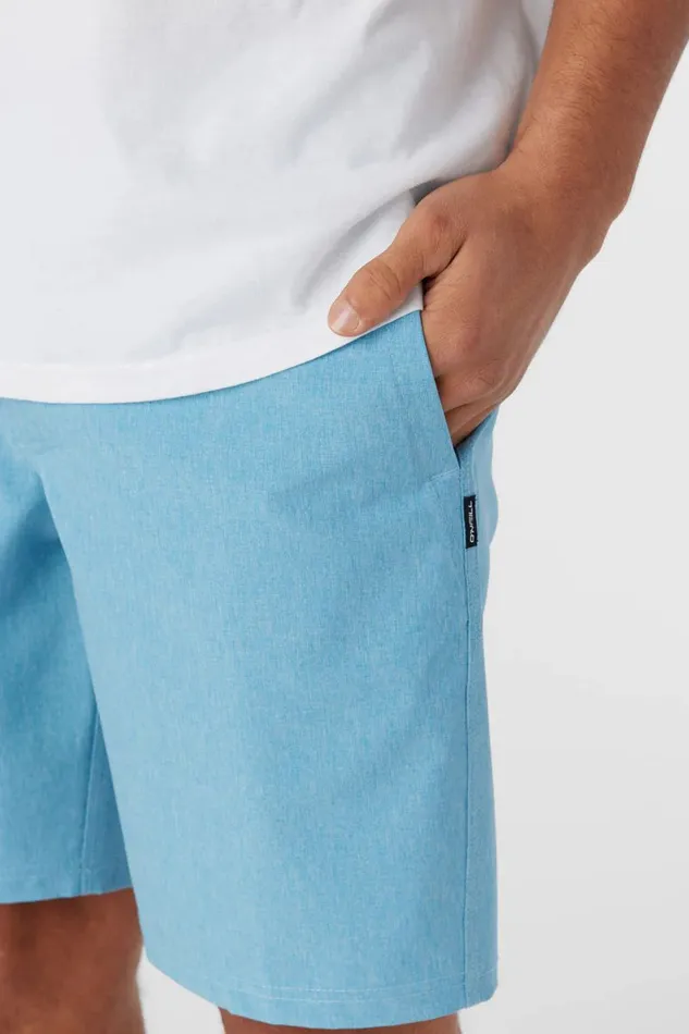 O039NEILL RESERVE HEATHER 19034 HYBRID SHORTS Blue Fade Men Clothing