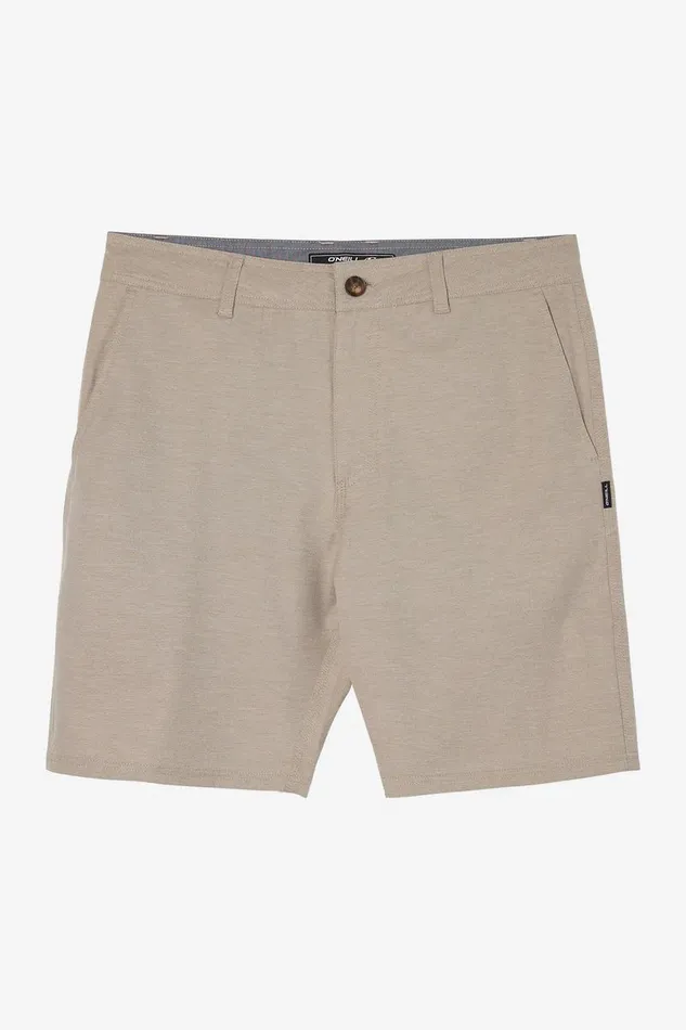 O039NEILL RESERVE LIGHT CHECK 21034 HYBRID SHORTS Dark Khaki Men Clothing