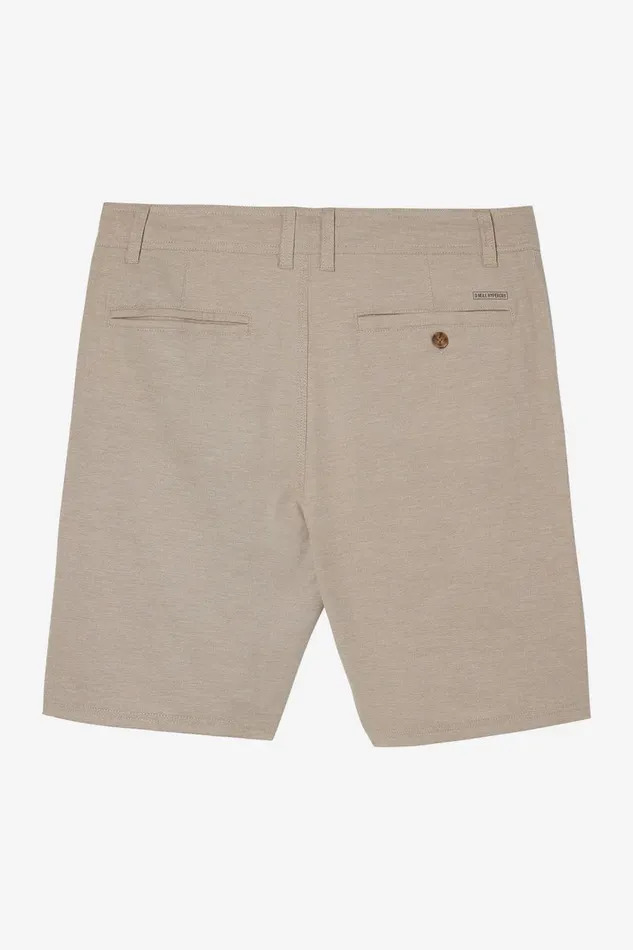 O039NEILL RESERVE LIGHT CHECK 21034 HYBRID SHORTS Dark Khaki Men Clothing