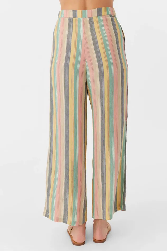 O039NEILL RYLAN BEACHBOUND STRIPE WIDE LEG PANTS Multi Clr Women Collections