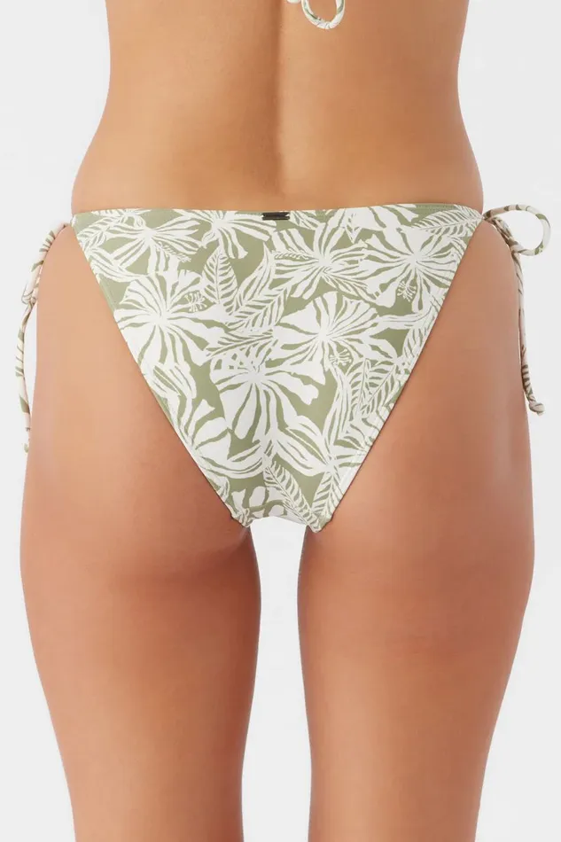 O039NEILL SALTWATER ESSENTIALS HALFMOON MARACAS TIE SIDE BOTTOMS Oil Green Women Sale