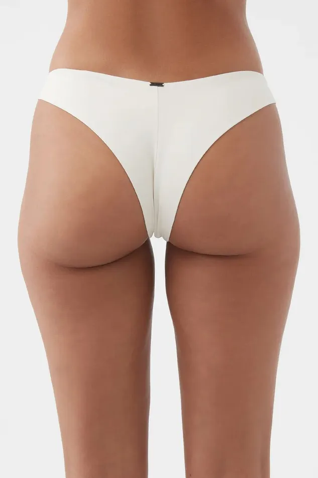 O039NEILL SALTWATER SOLIDS HERMOSA SKIMPY BOTTOMS Vanilla Women Collections