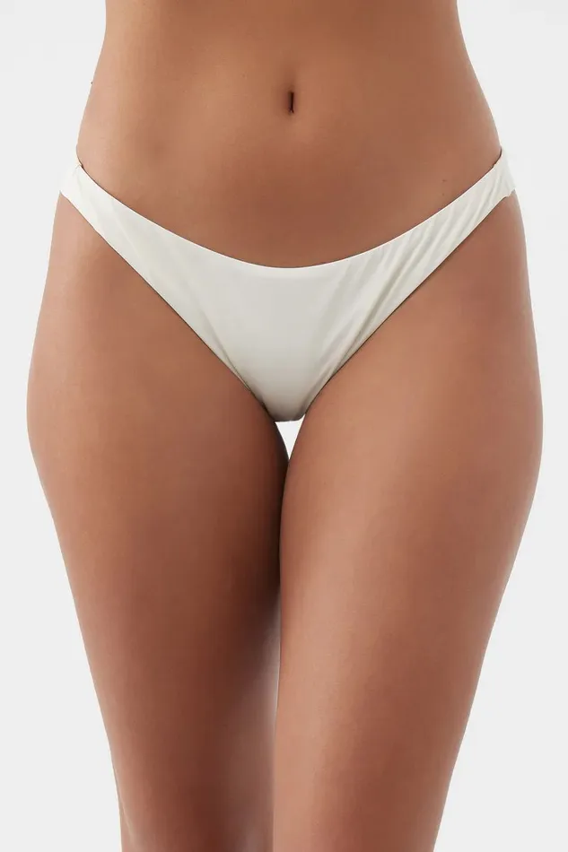O039NEILL SALTWATER SOLIDS HERMOSA SKIMPY BOTTOMS Vanilla Women Collections