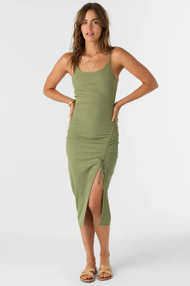 O039NEILL SEASHORE RIB KNIT MIDI DRESS Women Collections