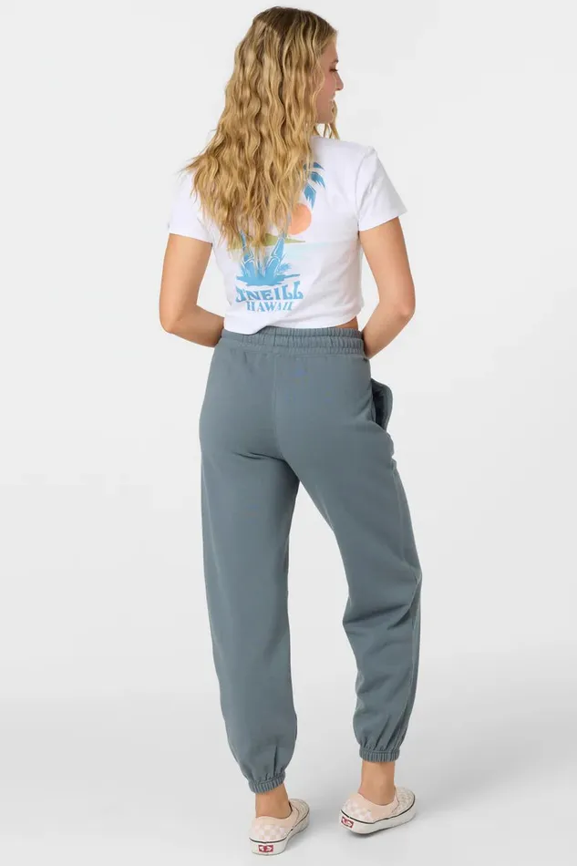O039NEILL WEEKENDS LOUNGE FLEECE PANTS Washed Slate Women Collections