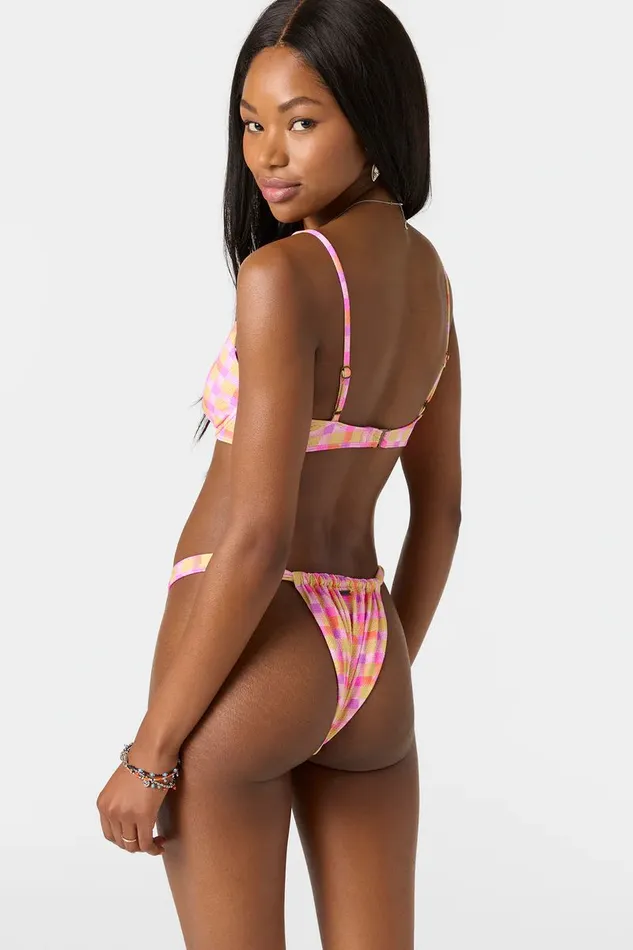 O039NEILL WINDSOR PLAID HONOPU TOP Women Swim