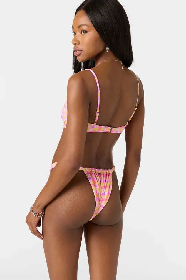 O039NEILL WINDSOR PLAID HONOPU TOP Women Swim