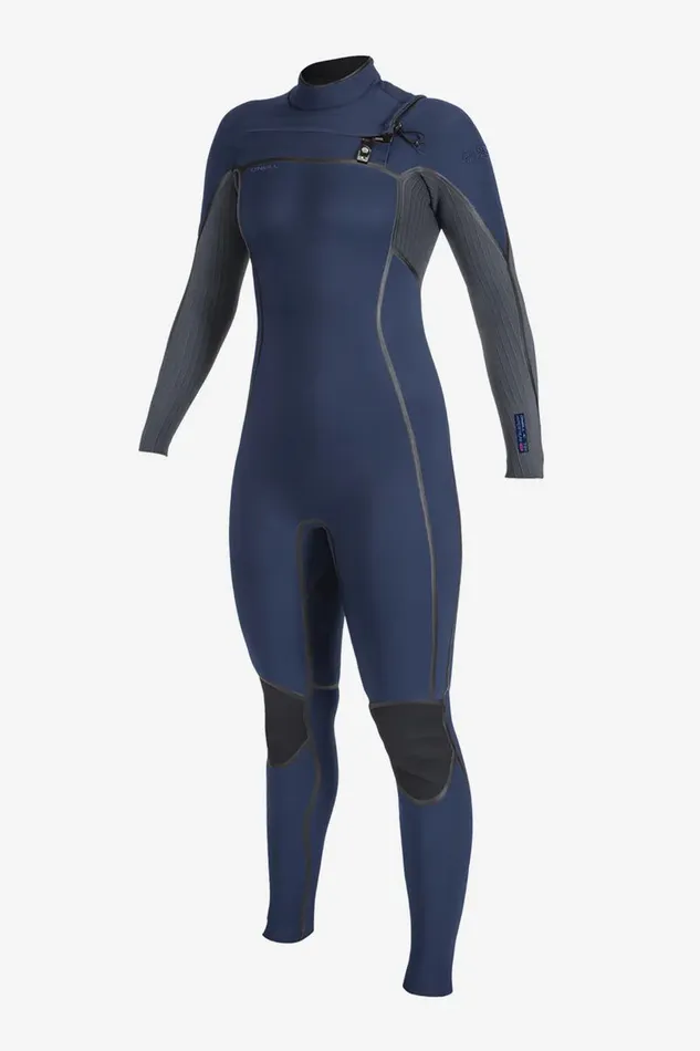 O039NEILL WOMEN039S HYPERFREAK FIRE 32MM CHEST ZIP FULL WETSUIT Nvy Shade Women Women039S Wetsuits