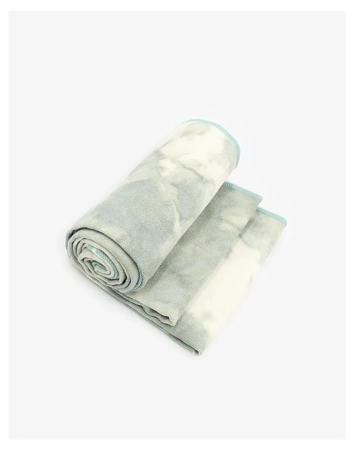 Oak And Reed Tie Dye Microfiber Yoga Towel Green Multi Women Madewell MWL Athleisure