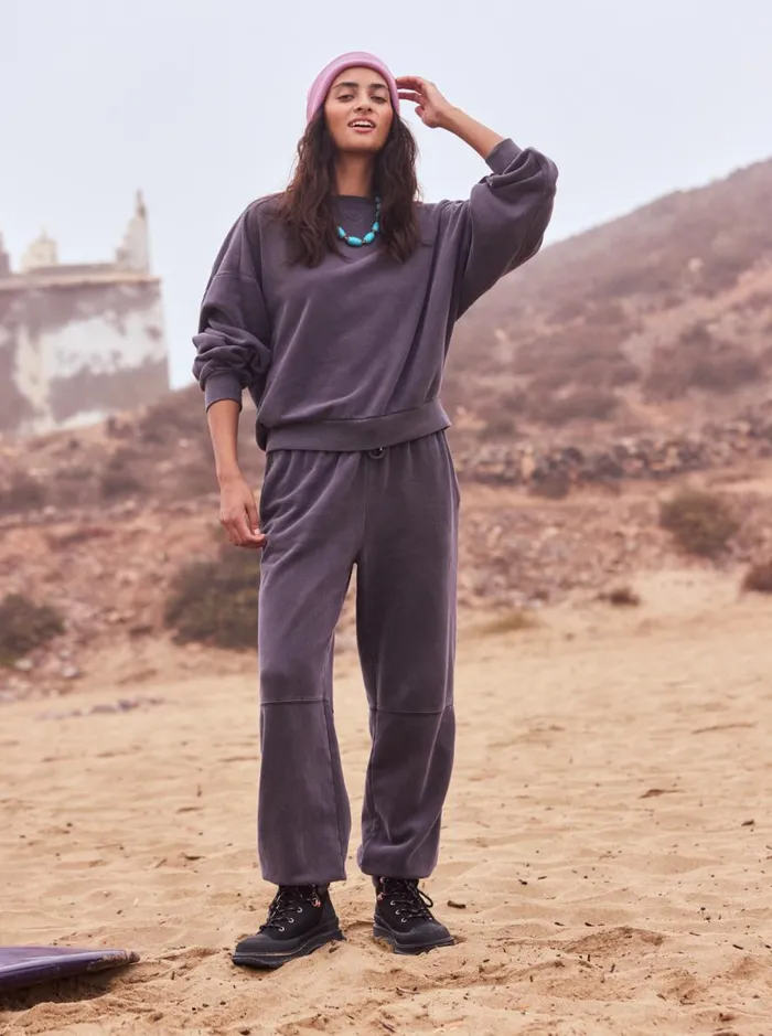 Oasis Haze 8211 Elastic Waist Pants Phantom Women Roxy Trousers