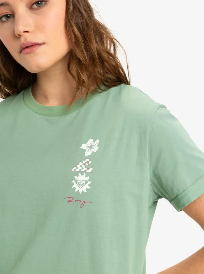 Oceanregular Art 8211 Short Sleeves TShirt Basil Women Roxy TShirts and Tops