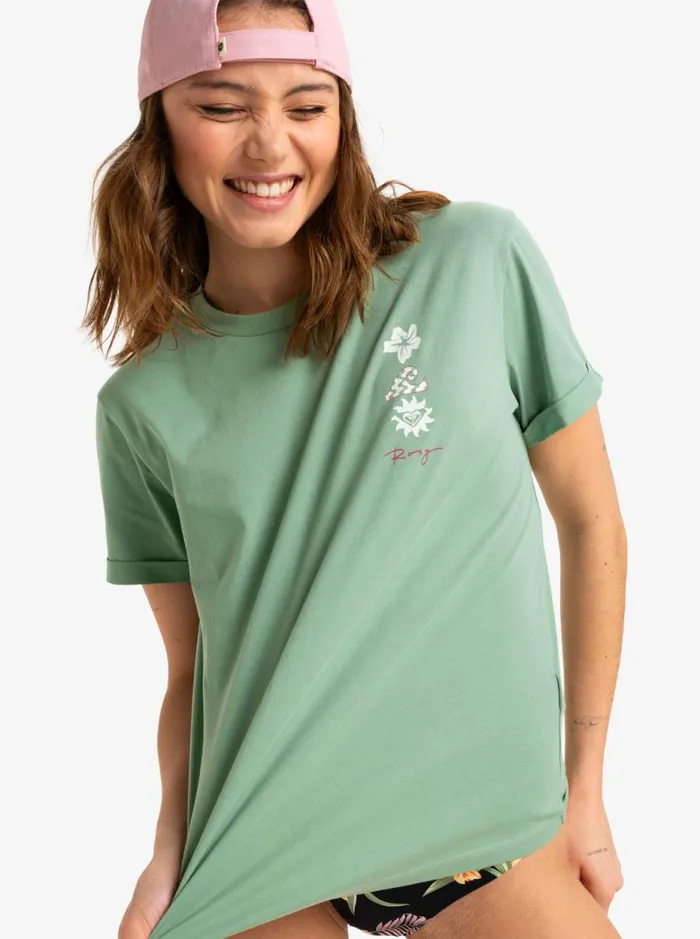 Oceanregular Art 8211 Short Sleeves TShirt Basil Women Roxy TShirts and Tops