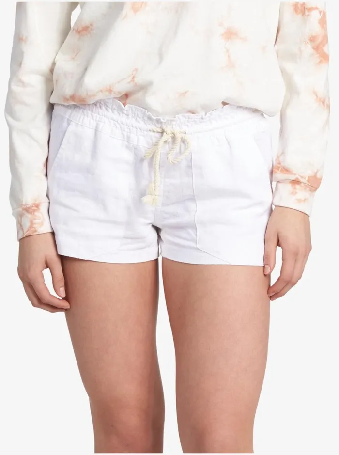 Oceanside 8211 Elasticated Shorts Sea Salt Women Roxy Shorts