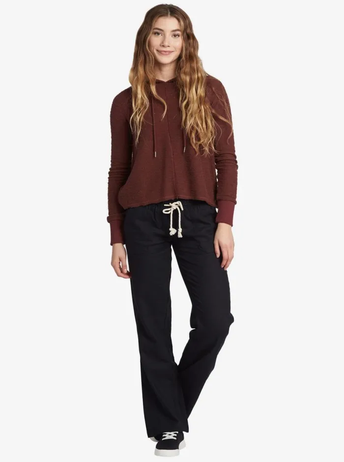 Oceanside 8211 Flared Trousers True Black Women Roxy Trousers Oceanside 8211 Flared Trousers True Black Women Roxy Trousers