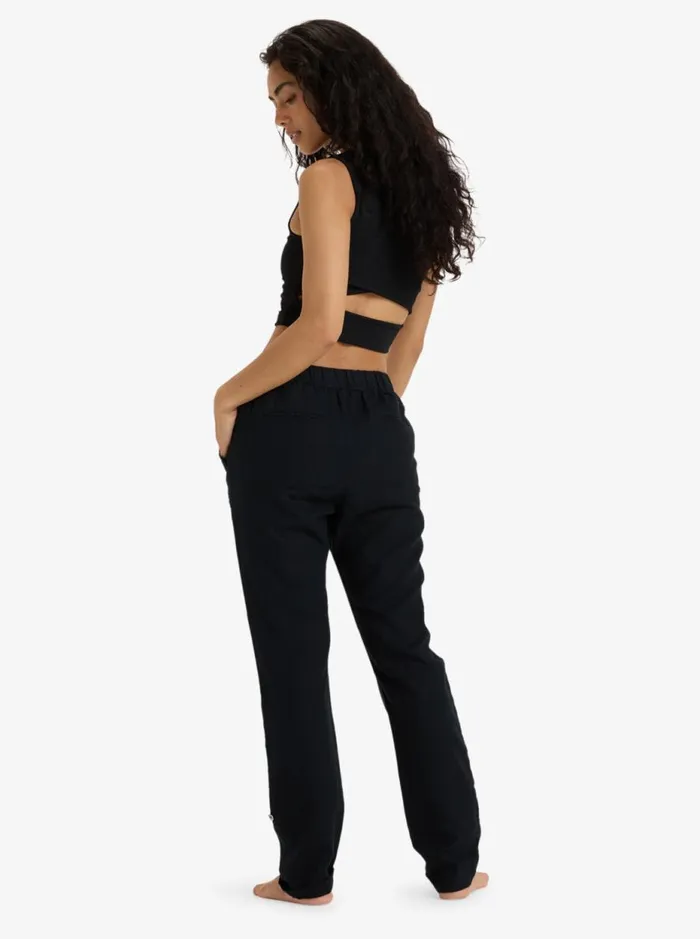 On The Seashore 8211 Cargo Pants Anthracite Women Roxy Trousers On The Seashore 8211 Cargo Pants Anthracite Women Roxy Trousers