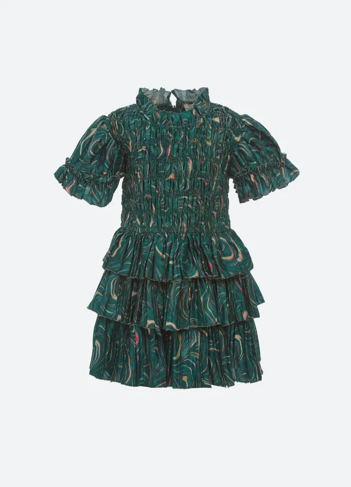 Online Kids Sea New York Amara Kids Dress Green