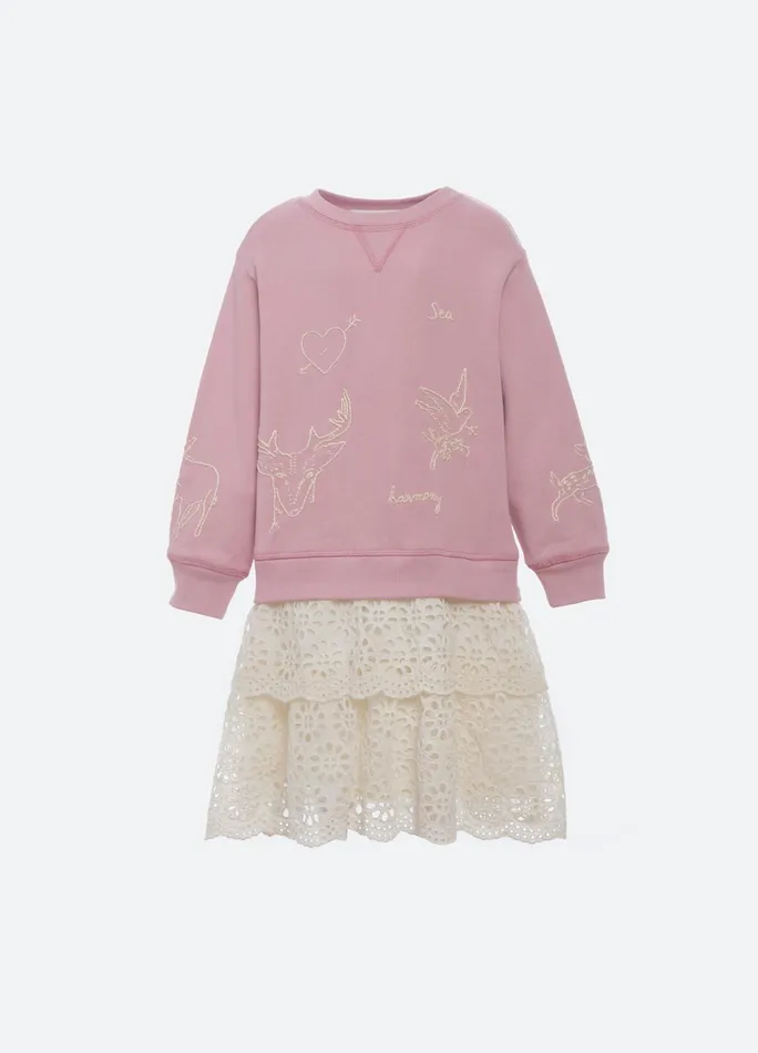 Online Kids Sea New York Lainey Kids Dress Multi