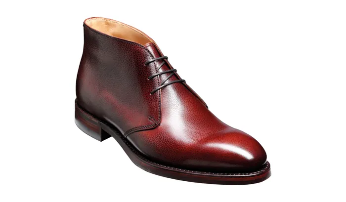 Orkney 8211 Cherry Grain Mens Barker Shoes Mens Boots