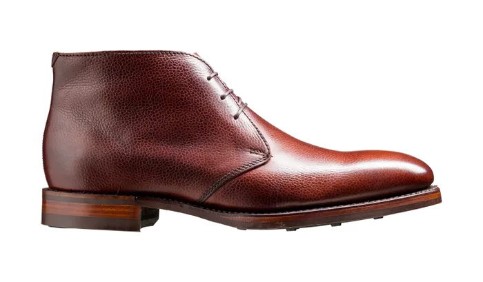 Orkney 8211 Cherry Grain Mens Barker Shoes Mens Boots