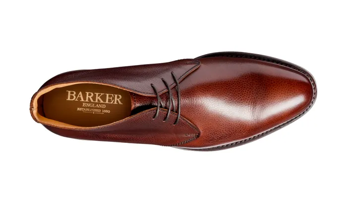 Orkney 8211 Cherry Grain Mens Barker Shoes Mens Boots