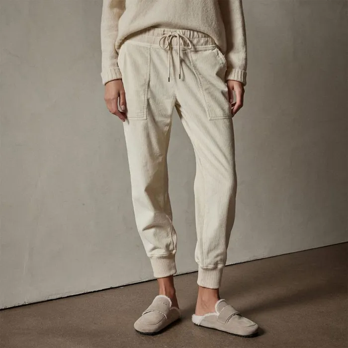 PantsDenim Women James Perse Corduroy Utility Pant Canvas Pigment PantsDenim Women James Perse Corduroy Utility Pant Canvas Pigment