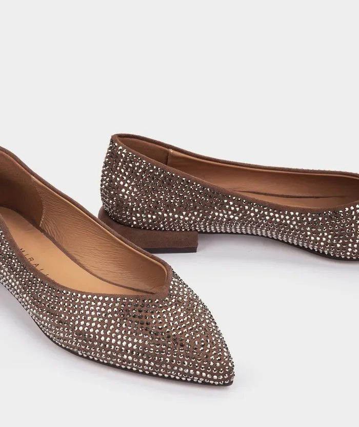 Pedro Miralles Broadway Brown 8211 Ballet Flats Women