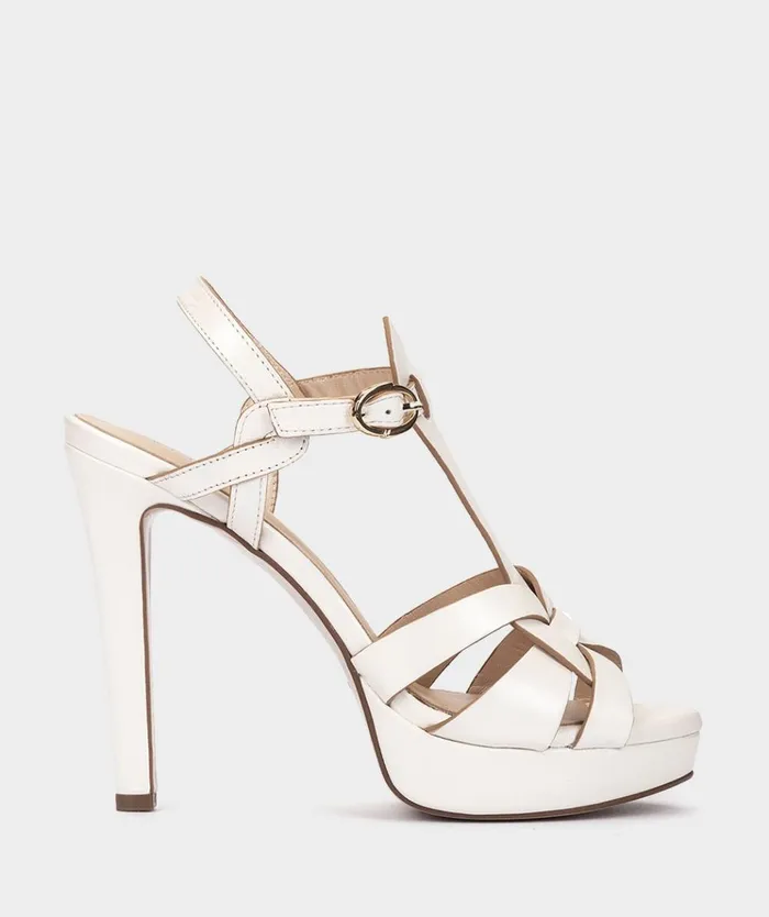 Pedro Miralles Copenhague White 8211 Heeled Sandals Women
