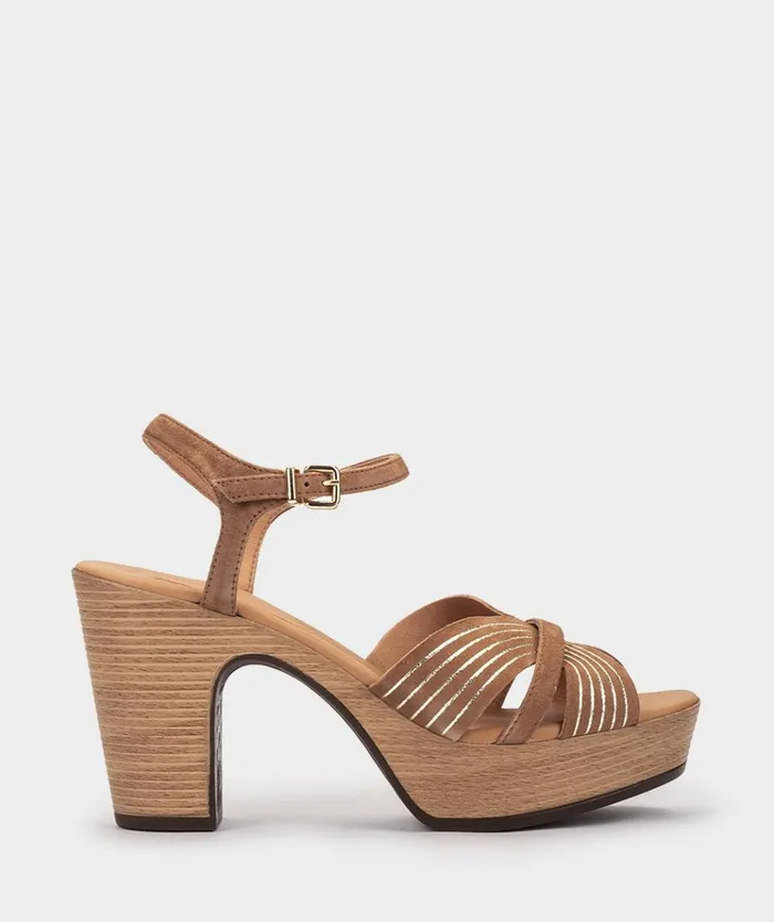 Pedro Miralles Daegu Brown 8211 Heeled Sandals Women